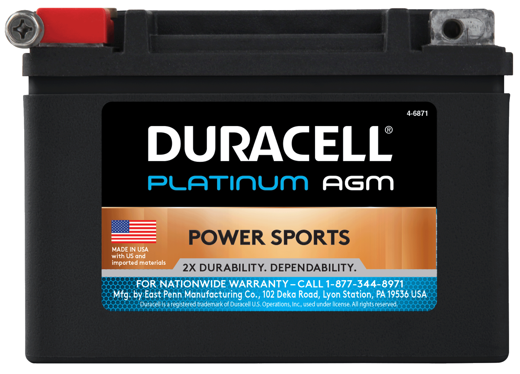 Power Sport AGM Series Battery